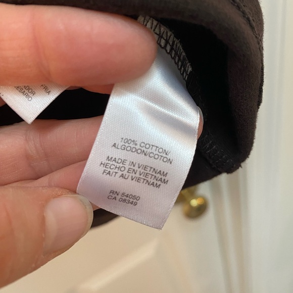 Jones New York 100% Cotton Chocolate Brown Long Sleeve Top - XL - Picture 3 of 5